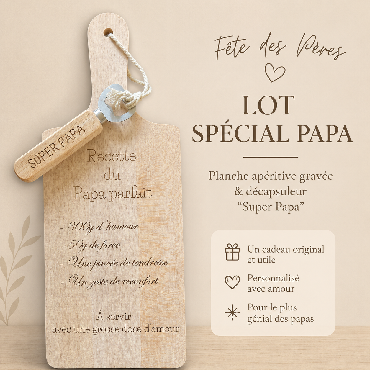 Lot spéciale Fête des Pères